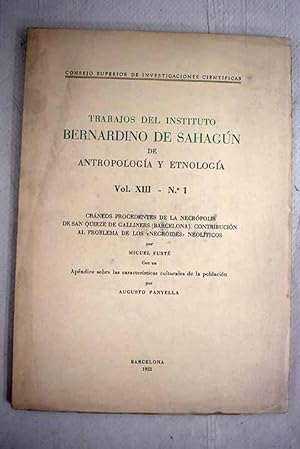 Cráneos procedentes de la Necrópolis de San Quirze de Galliners