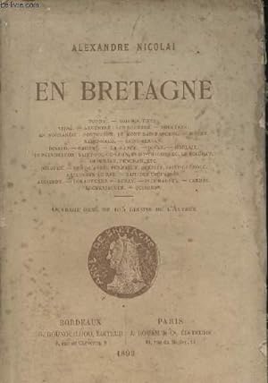 Bild des Verkufers fr En Bretagne zum Verkauf von Le-Livre
