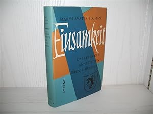Seller image for Einsamkeit: Das Leben der Annette von Droste-Hlshoff. for sale by buecheria, Einzelunternehmen