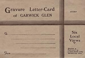 Seller image for Garwick Glen Isle Of Man Vintage Six Folding Lettercard Rare Postcard Style Book for sale by Postcard Finder