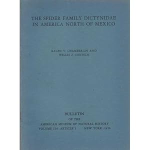 Bild des Verkufers fr The Spider Family Dictynidae in America North of Mexico zum Verkauf von Buteo Books