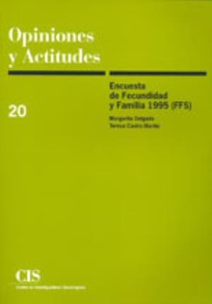 Bild des Verkufers fr Encuesta De Fecundidad Y Familia 1995 zum Verkauf von Midac, S.L.