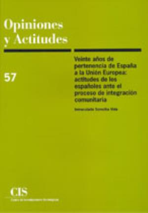 Immagine del venditore per Veinte Aos De Pertenencia De Espaa A La U.E(Opiniones Y Actitudes 57) venduto da Midac, S.L.