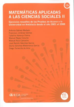 Imagen del vendedor de Matemticas aplicadas a las Ciencias Sociales II a la venta por Midac, S.L.