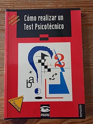 Image du vendeur pour CMO REALIZAR UN TEST PSICOTCTNICO : mis en vente par LA TIENDA DE PACO