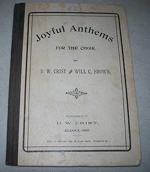 Seller image for Joyful Anthems for sale by Easy Chair Books