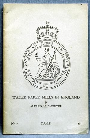 Immagine del venditore per Water Paper Mills In England venduto da Dennis McCarty Bookseller