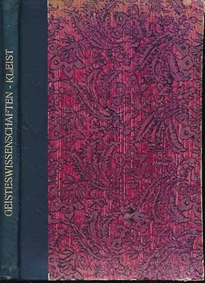 Bild des Verkufers fr Die Bedeutung der Psychoanalyse fr die Geisteswissenschaften und Sadger, Heinrich von Kleist. Eine pathographische-psychologische Studie. 2 Bnde in einem Band. zum Verkauf von Fundus-Online GbR Borkert Schwarz Zerfa