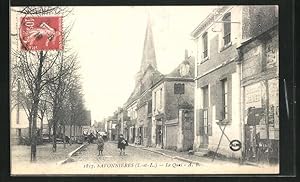 Carte postale Savonnieres, Le Quai, vue partielle