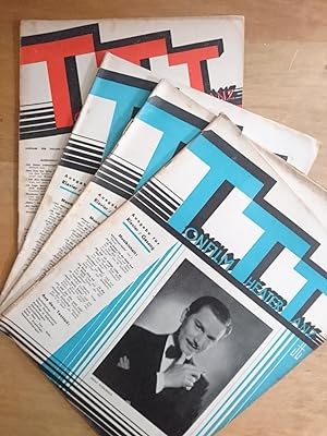 Tonfilm Theater Tanz - 4 Hefte aus den Jahrgängen VI + VII ( 1938 + 1939)
