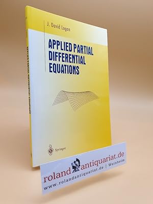 Bild des Verkufers fr Applied Partial Differential Equations (Undergraduate Texts in Mathematics) zum Verkauf von Roland Antiquariat UG haftungsbeschrnkt