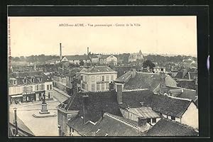 Carte postale Arcis-sur-Aube, Vue panoramique, Centre de la Ville