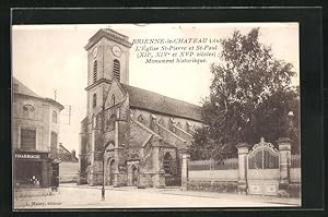 Carte postale Brienne-le-Chateau, L`Église St-Pierre et St-Paul
