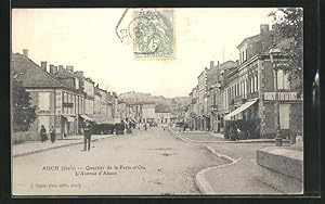 Carte postale Auch, Quartier de la Patte-d`Oie, L`Avenue d`Alsace