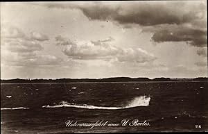 Bild des Verkufers fr Ansichtskarte / Postkarte Deutsches U-Boot, Unterwasserfahrt zum Verkauf von akpool GmbH