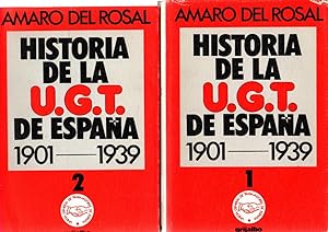 Seller image for Historia de la U.G.T. de Espaa (1901 - 1939) (2 Vols) . for sale by Librera Astarloa