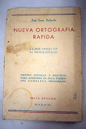 Immagine del venditore per Nueva ortografa rpida venduto da Alcan Libros