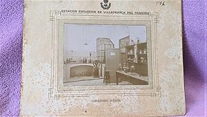 3 FOTOGRAFIAS, ESTACION, VITICULTURA Y ENOLOGIA VILAFRANCA DEL PENEDES 1906 1936