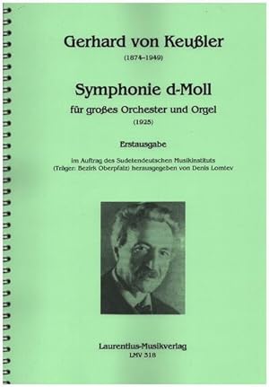 Image du vendeur pour Symphonie d-Mollfr Orchester und Orgel : Partitur mis en vente par AHA-BUCH GmbH