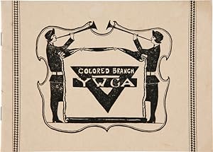 Seller image for COLORED BRANCH YWCA [wrapper title] for sale by William Reese Company - Americana
