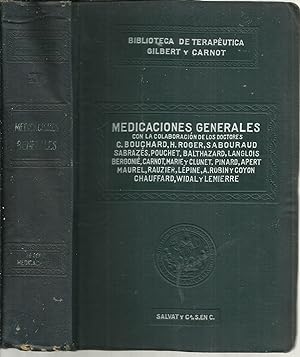 Imagen del vendedor de Medicaciones generales a la venta por TU LIBRO DE OCASION