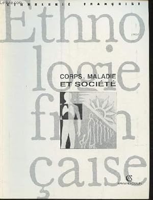 Bild des Verkufers fr Ethnologie Franaise-revue de la Socit d'Ethnologie Franaise publie par le Centre d'Ethnologie Franaise et le Muse national des arts et des traditions populaires Tome 22- 1992- n1: Coprs, maladie et socit zum Verkauf von Le-Livre