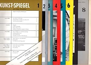 Kunst-Spiegel 1 - 9. [Herausgegeben von der] Galerie Müller, Köln.