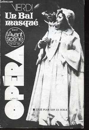 Image du vendeur pour L'Avant-Scne opra n32 Mars-avrie 1981- Verdi- un bal masqu mis en vente par Le-Livre
