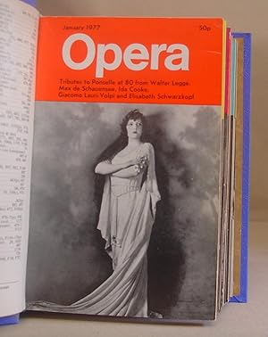 Opera [ Magazine ] Volume 28 N°1 January 1977 - Volume 28 N°12 December 1977