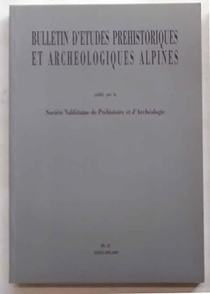 Bulletin d'Etudes Prehistoriques et Archeologiques Alpines publié par la Société Valdotaine de Pr...