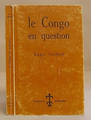 Image du vendeur pour Le Congo - En Question mis en vente par Eastleach Books