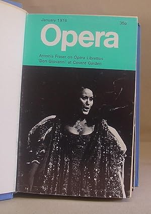 Opera [ Magazine ] Volume 25 N°1 January 1974 - Volume 25 N°12 December 1974