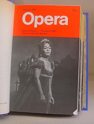 Opera [ Magazine ] Volume 32 N°1 January 1981 - Volume 32 N°12 December 1981