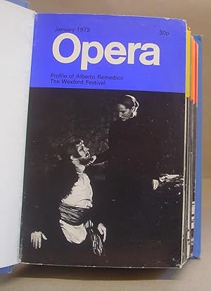 Opera [ Magazine ] Volume 24 N°1 January 1973 - Volume 24 N°12 December 1973