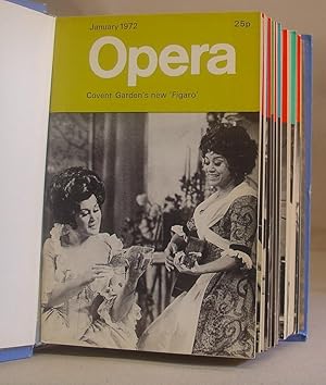 Opera [ Magazine ] Volume 23 N°1 January 1972 - Volume 23 N°12 December 1972