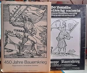 Konvolut mit 4 Titeln / 1. 450 Jahre Bauernkrieg (Zeitgenössische und Moderner Graphiken + Die Be...