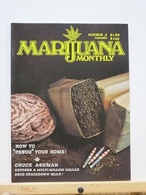 Bild des Verkufers fr Marijuana Monthly #3 zum Verkauf von Tree Frog Fine Books and Graphic Arts