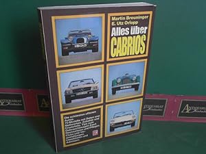 Seller image for Alles ber Cabrios - Die schnsten offenen Autos von heute. for sale by Antiquariat Deinbacher