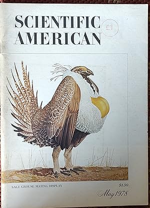 Bild des Verkufers fr Scientific American May 1978 Volume 238 Number 5 Sage Grouse Mating Display / Fred M Kaplan "Enhanced-Radiation Weapons" / Kenneth J Hsii "When The Black Sea Was Drained" / Richard A Muller "The Cosmic Background Radiation And The New Aether Drift" / Gilbert B Devey and Peter N T Wells "Ultrasound In Medical Diagnosis" / R Haven Wiley, Jr "The Lek Mating System Of The Sage Grouse" / Walter C Gogel "The Adjacency Principle In Visual Perception" / L Staehelin and Barbara E Hull "Junctions Between Living Cells" / Norman Smith "Roman Hydraulic Technology" zum Verkauf von Shore Books