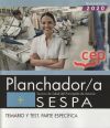 Planchador/a. Servicio de Salud del Principado de Asturias. SESPA. Temario y test. Parte específica