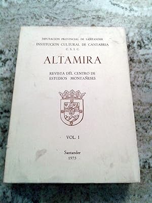 ALTAMIRA. Revista del centro de Estudios Montañeses. Vol. 1. 1975