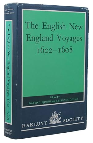 Seller image for THE ENGLISH NEW ENGLAND VOYAGES, 1602-1608 for sale by Kay Craddock - Antiquarian Bookseller
