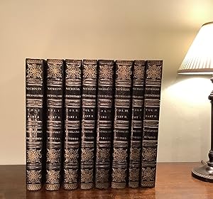 The History and Antiquities of the County of Leicester.4 volumes bound in 8, complete.