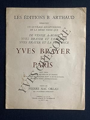 YVES BRAYER ET PARIS-PROSPECTUS