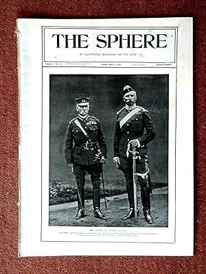 The Sphere, Vol I, No 12. April 14 1900 An Illustrated Newspaper for the Home. includes The BOER ...