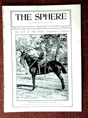 The Sphere, Vol I, No 18. May 26, 1900 An Illustrated Newspaper for the Home. includes The BOER W...