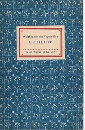Seller image for Gedichte (IB 105). Ausgewhlt, eingbeleitet und erklrt von Carl von Kraus. 51.-61. Tsd. for sale by Antiquariat & Buchhandlung Rose