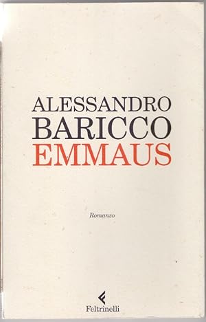 Bild des Verkufers fr Emmaus - Baricco Alessandro zum Verkauf von libreria biblos