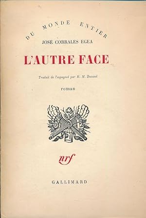 Seller image for L'autre face for sale by LIBRAIRIE GIL-ARTGIL SARL