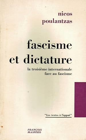 FASCISME ET DICTATURE